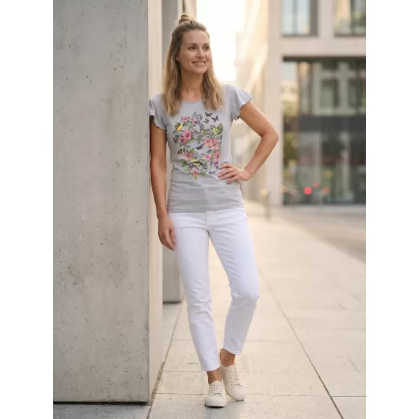 Dámska t -shirt SAM 73 Karlea Ltsn475 svetlo šedá 
