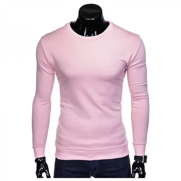  Pánska mikina OMBRE AB911 POWDER PINK 