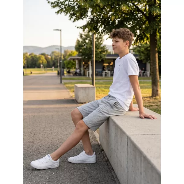 Detské šortky SAM 73 Billio Kpan144 svetlo šedá 