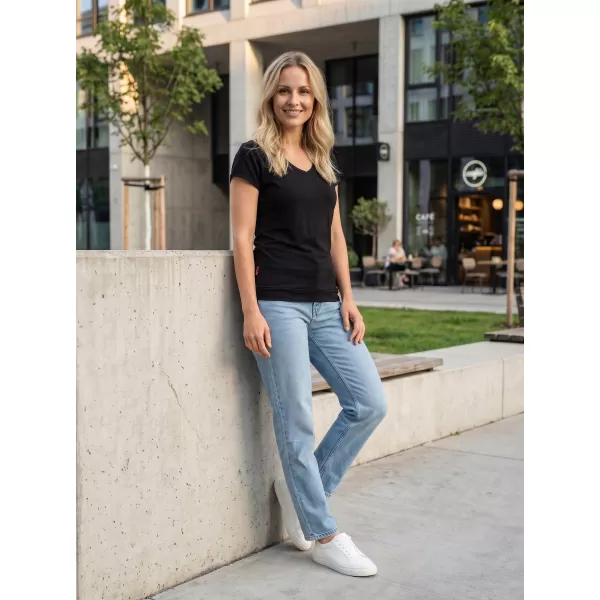  Dámske tričko s krátkym rukávom SAM 73 WT 774 ČIERNA 