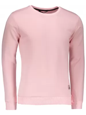 Pánska mikina OMBRE AB911 POWDER PINK