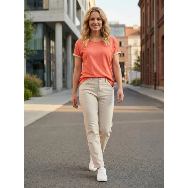  Dámska t -shirt SAM 73 Lyra ltsn487 ORANGE 