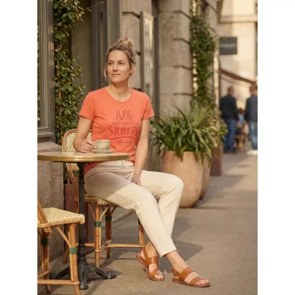  Dámska T -shirt SAM 73 Kyrina Ltsn476 ORANGE 