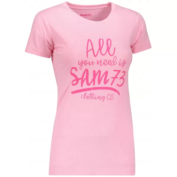  Dámska t -shirt SAM 73 Kyrina ltsn476 ružová 