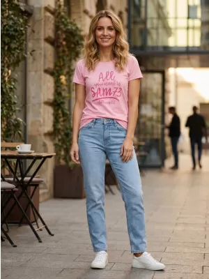 Dámska t -shirt SAM 73 Kyrina ltsn476 ružová