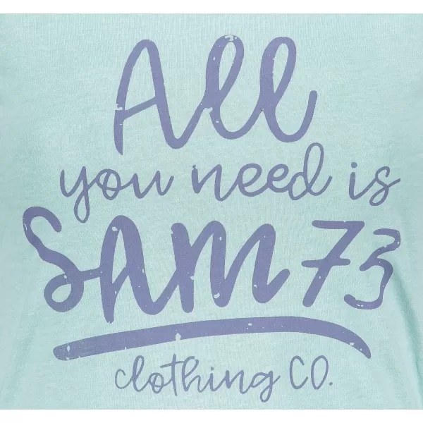  Dámska t -shirt SAM 73 Kyrina ltsn476 modrá 