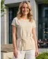 Dámska t -shirt SAM 73 Logena ltsn484 BEIGE