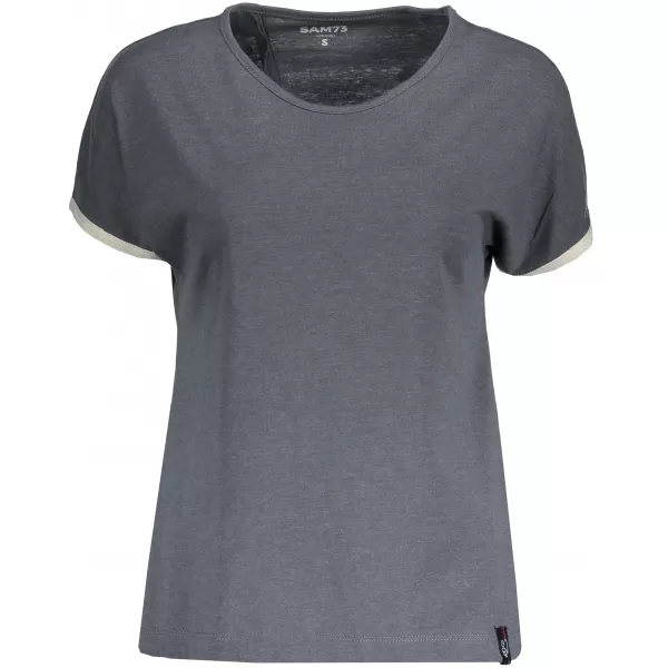  Dámska t -shirt SAM 73 Lyra Ltsn487 Tmavo šedá 