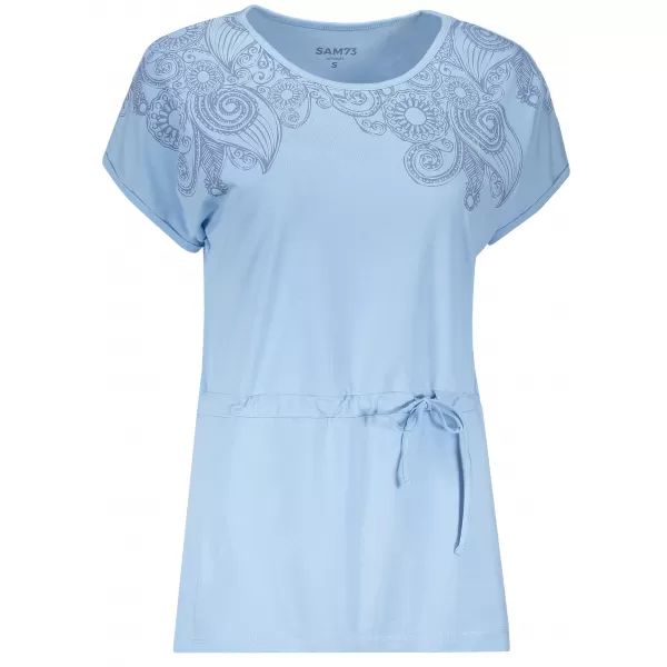  Dámska t -shirt SAM 73 Charyna ltsn512 modrá 