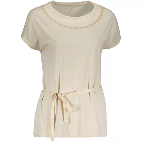  Dámska t -shirt SAM 73 Logena ltsn484 BEIGE 