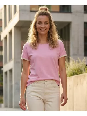 Dámska t -shirt SAM 73 Lyra ltsn487 ružová