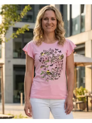 Dámska t -shirt SAM 73 Karlea ltsn475 ružová