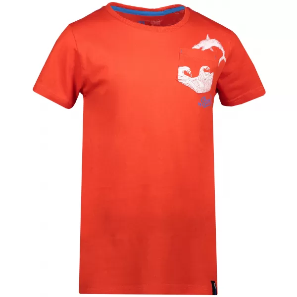  Chlapec T -shirt SAM 73 Calvino Ktsn177 ORANGE 