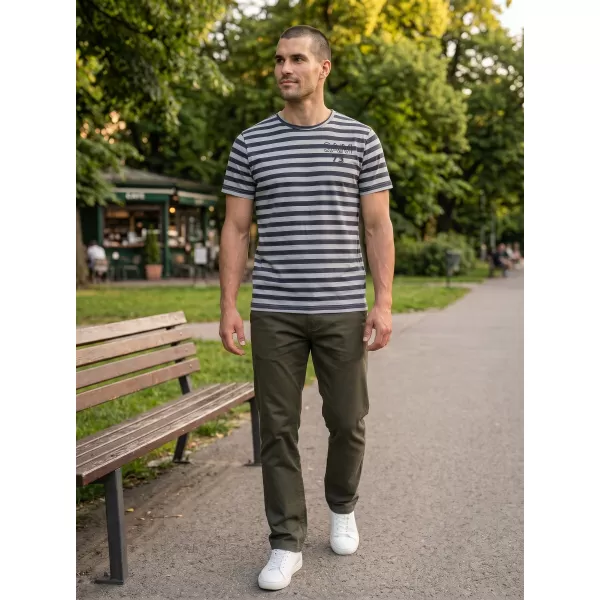  Pánska t -shirt SAM 73 Samar Mtsn388 svetlo šedá 
