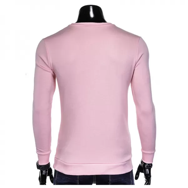  Pánska mikina OMBRE AB911 POWDER PINK 