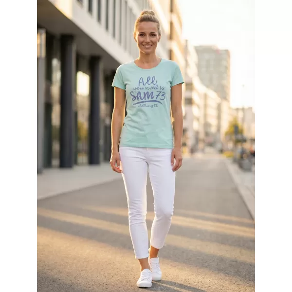  Dámska t -shirt SAM 73 Kyrina ltsn476 modrá 