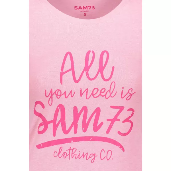  Dámska t -shirt SAM 73 Kyrina ltsn476 ružová 