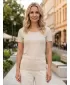 Dámska T -shirt SAM 73 Lindia Ltsn483 BEIGE