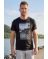 Pánska t -shirt SAM 73 Waltyr Mtsn393 čierna