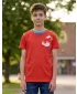 Chlapec T -shirt SAM 73 Calvino Ktsn177 ORANGE