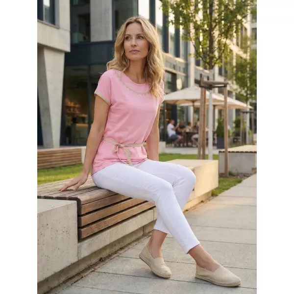  Dámska t -shirt SAM 73 Logena ltsn484 ružová 