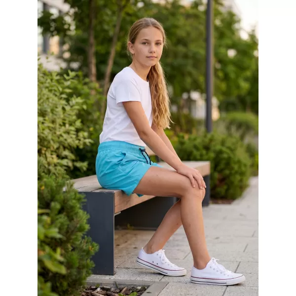  Dievčenské šortky SAM 73 GS 517 NEON modrá 
