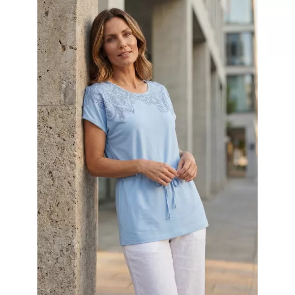  Dámska t -shirt SAM 73 Charyna ltsn512 modrá 