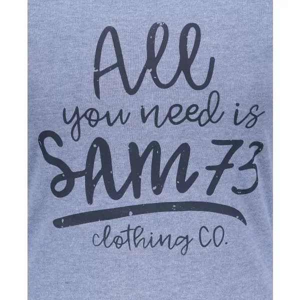  Dámska t -shirt SAM 73 Kyrina Ltsn476 Dark BLUE 