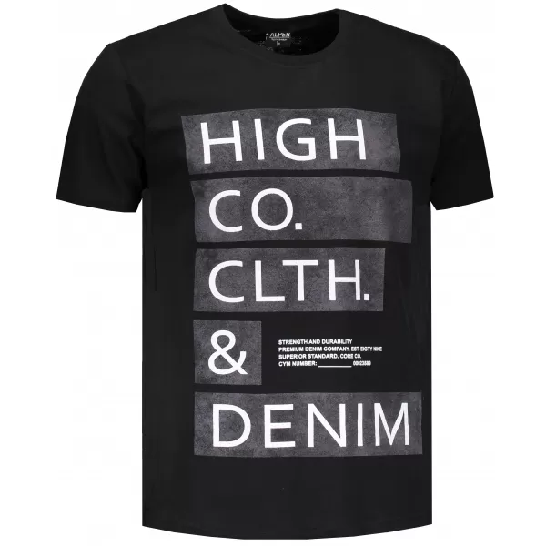  Pánska t -shirt OMBRE as1141 čierna 
