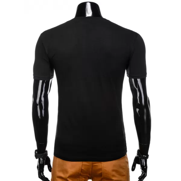  Pánska t -shirt OMBRE as1141 čierna 