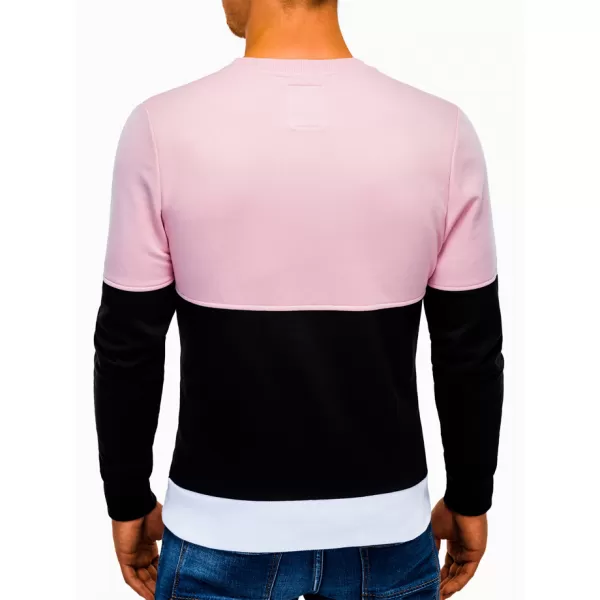  Pánska mikina OMBRE AB936 BLACK 