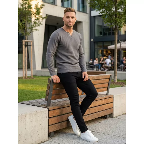  Pánsky sveter ALTISPORT JOANES MPLP075 SVETLO ŠEDÁ 