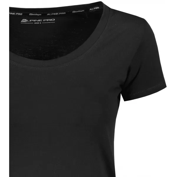  Dámske tričko ALPINE PRO BERTHA LTSP510 ČIERNA 