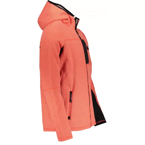  Pánsky softshellový sveter ALPINE PRO ALP MPLP067 ORANŽOVÁ 