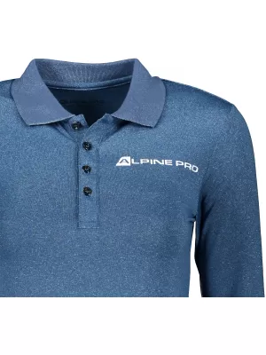 Dámske funkčné tričko s golierom ALPINE PRO STERA LTSP635 SVETLO MODRÁ