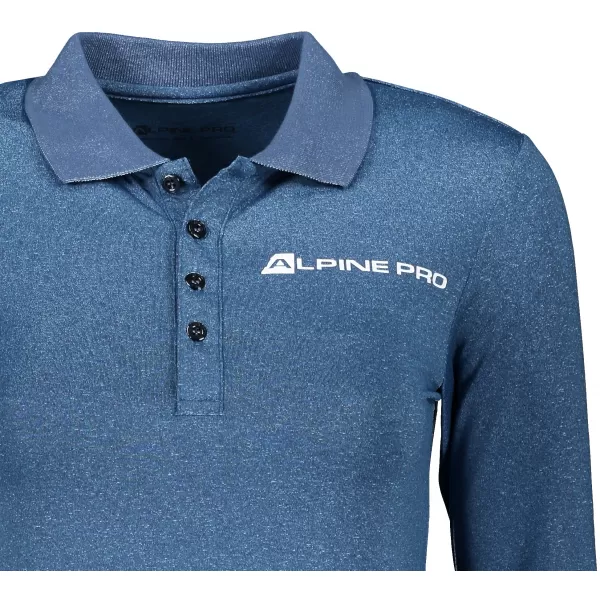  Dámske funkčné tričko s golierom ALPINE PRO STERA LTSP635 SVETLO MODRÁ 
