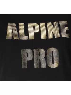 Tričko ALPINE PRO TUFFA 4 LTSP371 ČIERNY