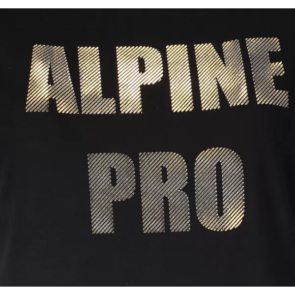  Tričko ALPINE PRO TUFFA 4 LTSP371 ČIERNY 