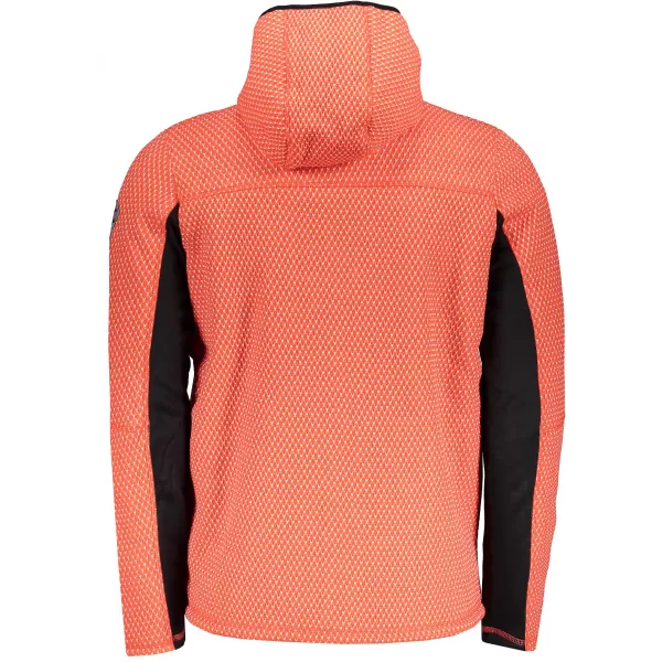  Pánsky softshellový sveter ALPINE PRO ALP MPLP067 ORANŽOVÁ 