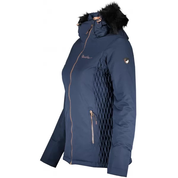  Dámska zimná bunda ALPINE PRO MEMKA 4 LJCP355 TMAVO modrá 