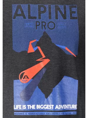 Tričko ALPINE PRO ABIC 7 MTSP404 ČIERNY