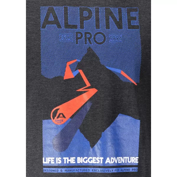  Tričko ALPINE PRO ABIC 7 MTSP404 ČIERNY 