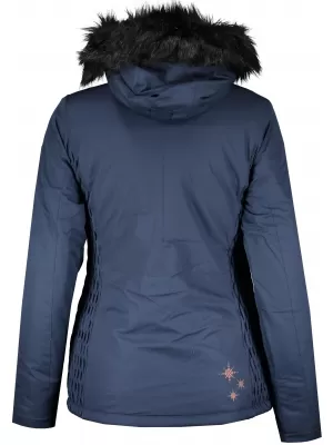 Dámska zimná bunda ALPINE PRO MEMKA 4 LJCP355 TMAVO modrá