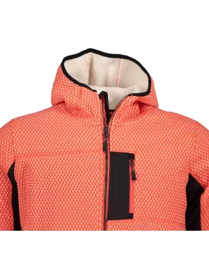 Pánsky softshellový sveter ALPINE PRO ALP MPLP067 ORANŽOVÁ