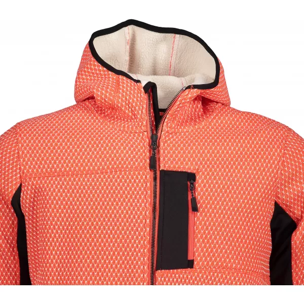  Pánsky softshellový sveter ALPINE PRO ALP MPLP067 ORANŽOVÁ 