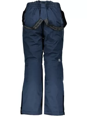 Detské lyžiarske nohavice ALPINE PRO ANIKO 3 KPAP168 TMAVO MODRÁ