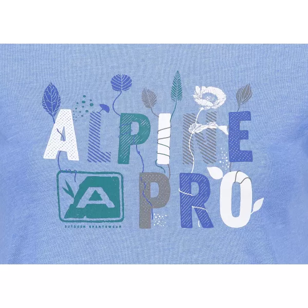  Dámske tričko ALPINE PRO SASHA 3 LTSP506 MODRÁ 