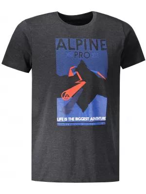 Tričko ALPINE PRO ABIC 7 MTSP404 ČIERNY