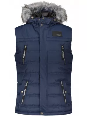 Pánska vesta ALPINE PRO JARVIS 2 MVEP059 TMAVO MODRÁ