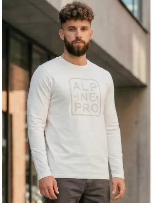Pánske tričko ALPINE PRO BRIGER MTSP517 BIELA